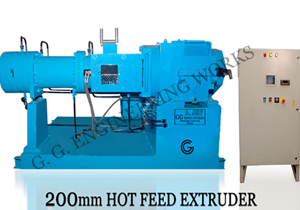 GG 100 MM & 55 MM Rubber Extruder at our works